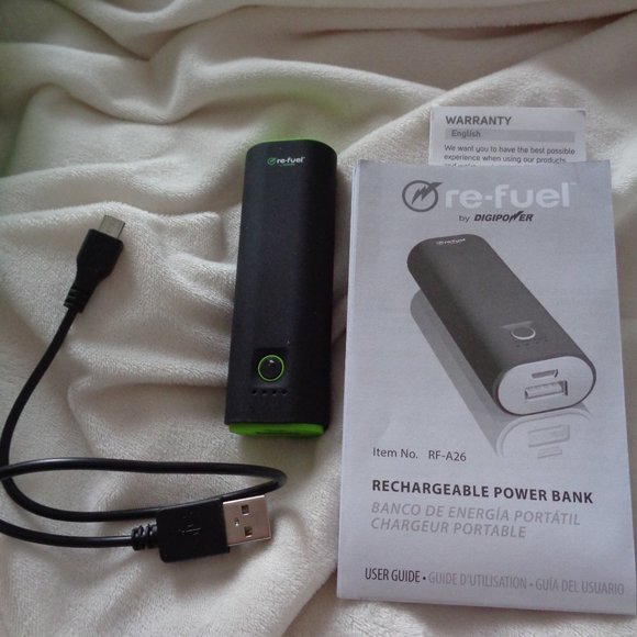 Re-Fuel by Digipower Rechargeable Power Bank 2600 mAh - Picture 5 of 5